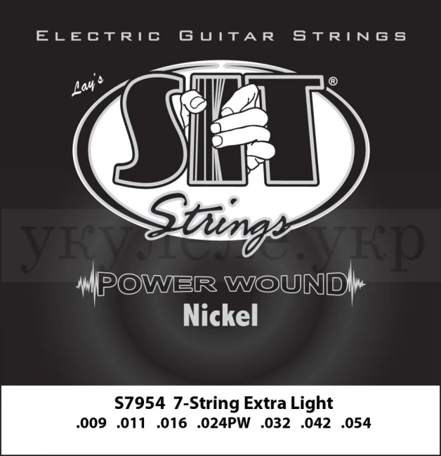 SIT S7954 Extra Light Power Wound Nickel 9/54